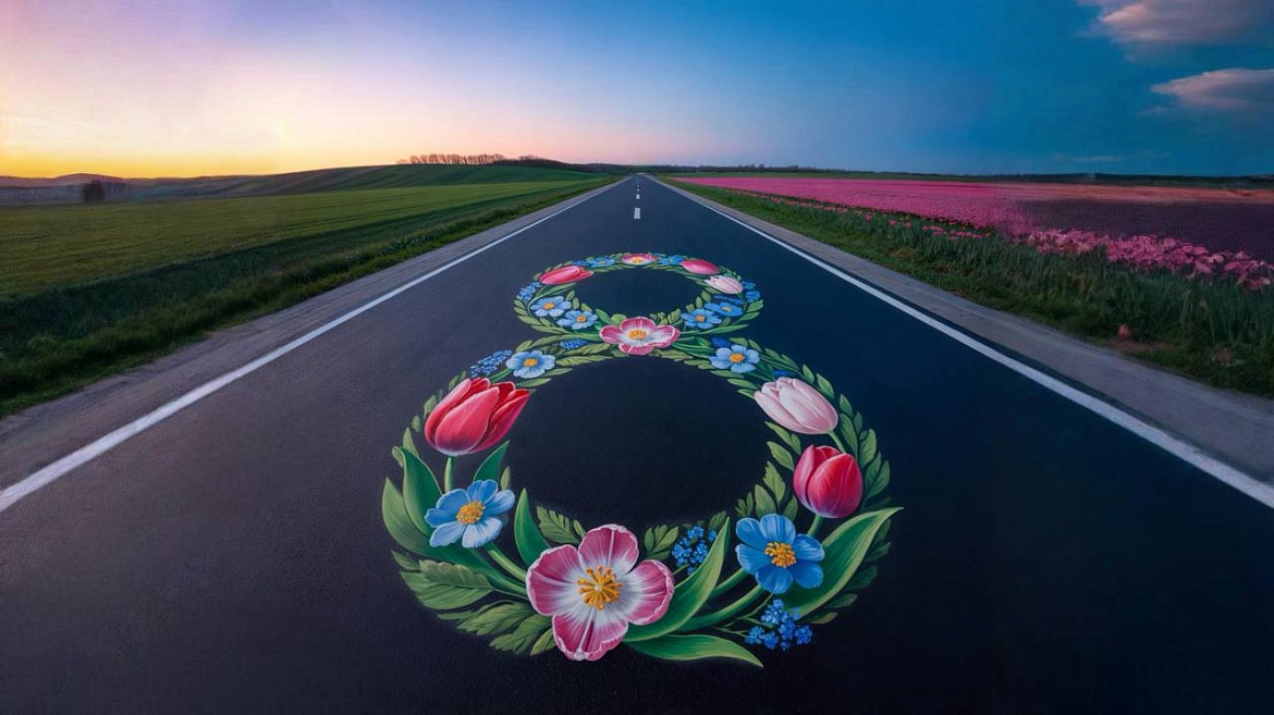 Сотрудницы транспортной отрасли и дорожного хозяйства приняли тёплые поздравления от руководства ТОГКУ «Тамбовавтодор» и Министерства автомобильных дорог и транспорта по случаю Международного женского дня