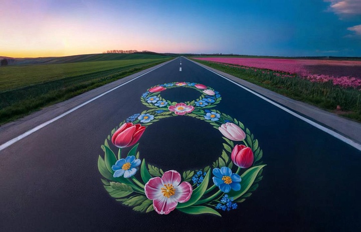 Сотрудницы транспортной отрасли и дорожного хозяйства приняли тёплые поздравления от руководства ТОГКУ «Тамбовавтодор» и Министерства автомобильных дорог и транспорта по случаю Международного женского дня