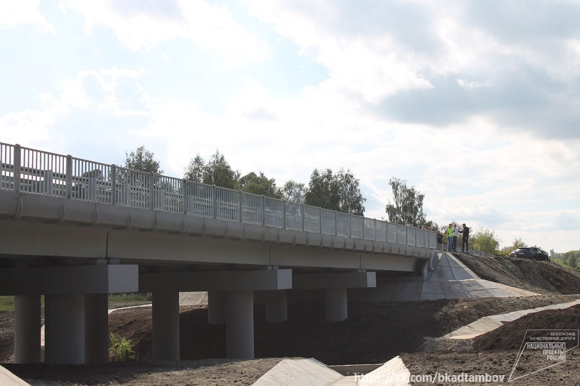 Завершился капитальный ремонт двух мостов через реку Ламочка