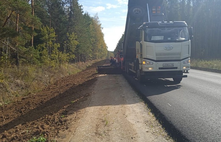 Определена дата завершения работ на участке автодороги "Моршанск–Пичаево"