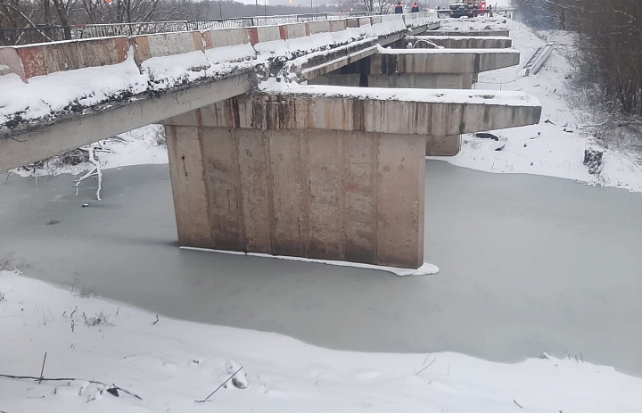 Начался ремонт моста через реку Ирка в Гавриловском муниципальном округе