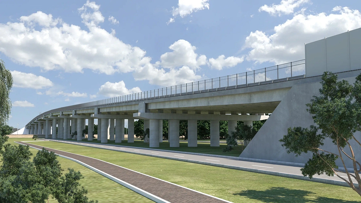 Строительство путепровода у Турмасовского переезда в Мичуринске начнется в апреле 2026 года