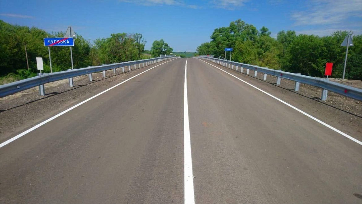 В Гавриловском округе закончен ремонт моста через Ирку 