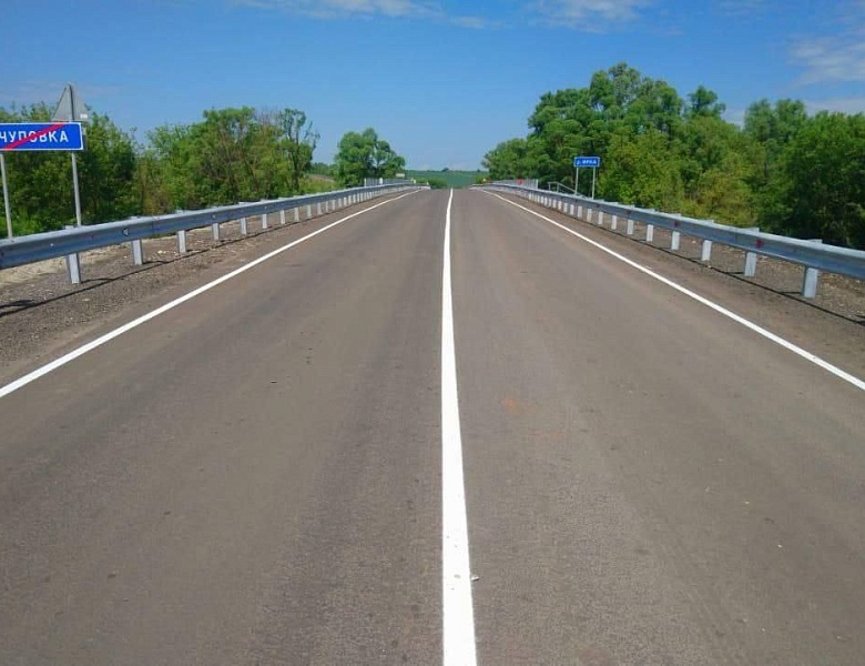 В Гавриловском округе закончен ремонт моста через Ирку 