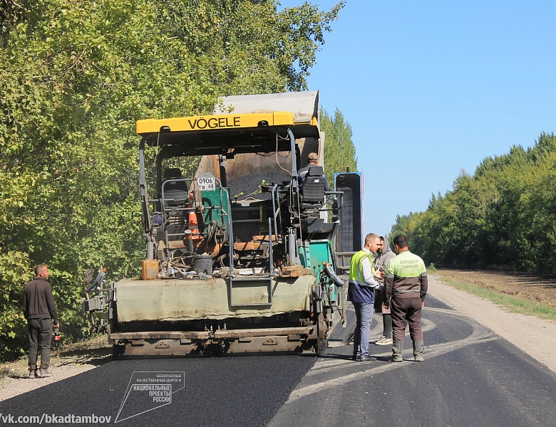 Проведена проверка участка региональной дороги «Каспий» — Токаревка — Вязовое — Мордово — Мельгуны — Волчки — «Орёл- Тамбов»