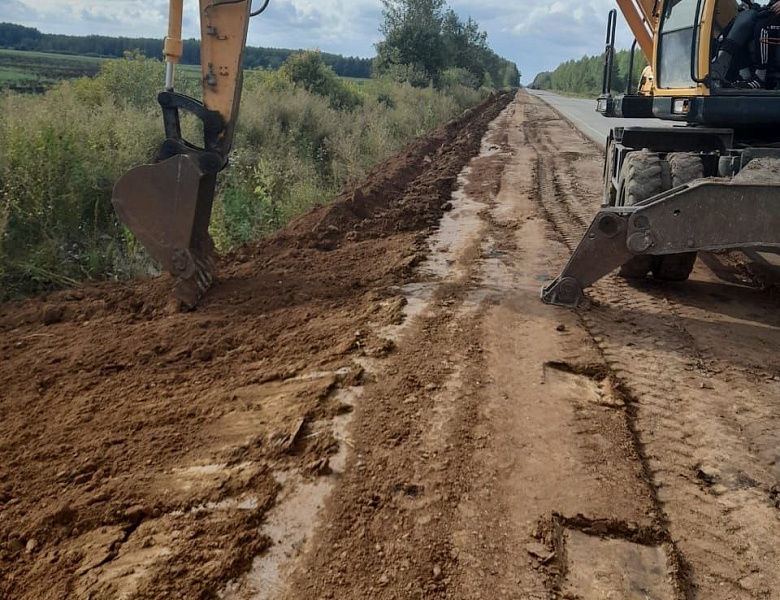 Работы по ремонту автодороги межмуниципального значения «Моршанск-Пичаево» выходят на финишную прямую